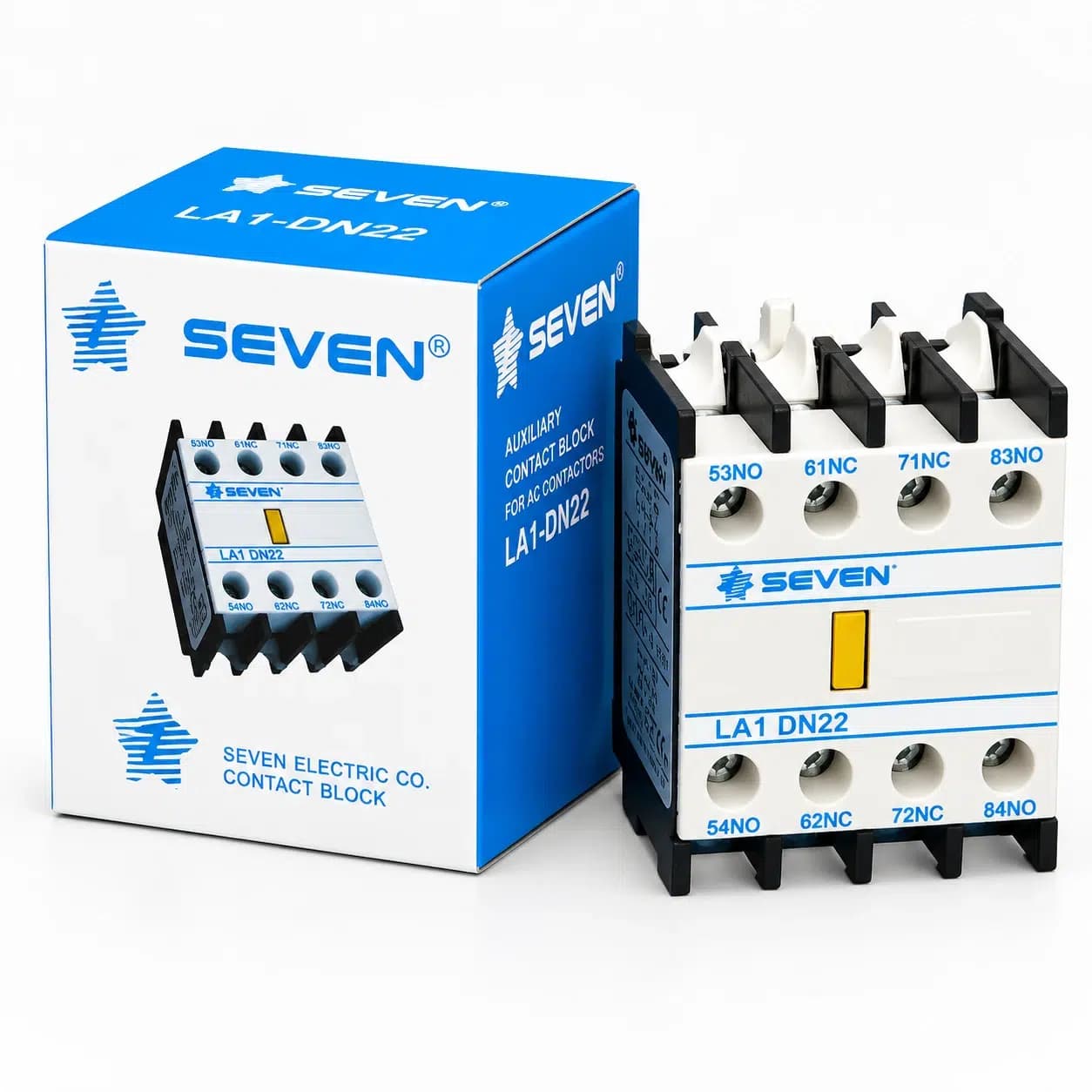 کنتاکت کمکی کنتاکتور چینی دو باز و دو بسته DN22