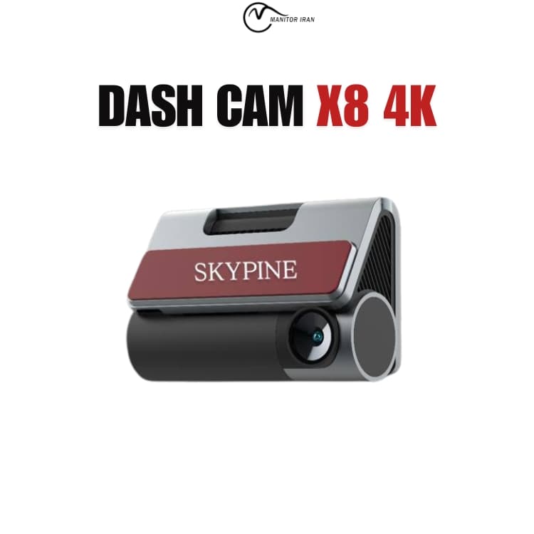 دوربین ثبت وقایع 4K مدل X8 (دو دوربین)