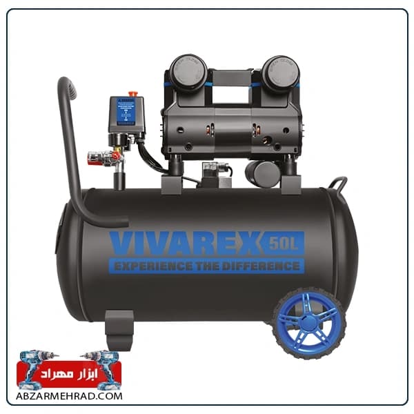کمپرسور باد 50 لیتری سایلنت ویوارکس مدل VR5022-SS — تصویر ۳