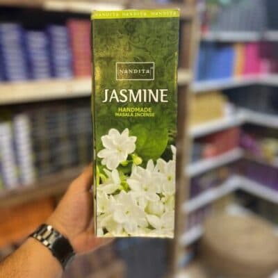 فروش عمده پک 6 بسته ای عود شاخه ای یاس (Jasmine) برند ناندیتا(NANDITA) — تصویر ۲