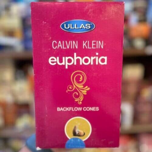 فروش عمده پک 12 عددی عود آبشاری کالوین کلین ایفوریا Calvin Klein Euphoria برند اولاس (ULLAS)