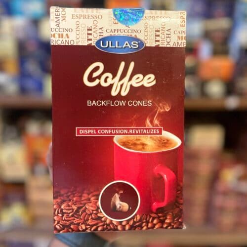 فروش عمده پک 12 عددی عود آبشاری کافی (قهوه) Coffee برند اولاس (ULLAS)