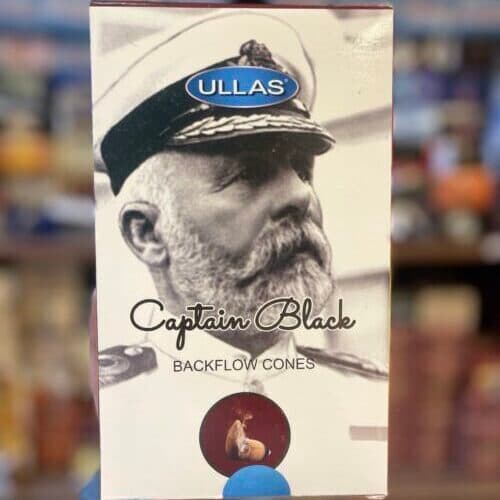 فروش عمده پک 12 عددی عود آبشاری کاپیتان بلک Captain Black برند اولاس (ULLAS)