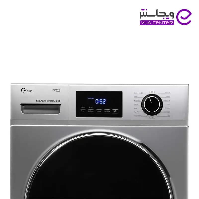 ماشین لباسشویی جی پلاس مدل GWM-M8340T — تصویر ۲