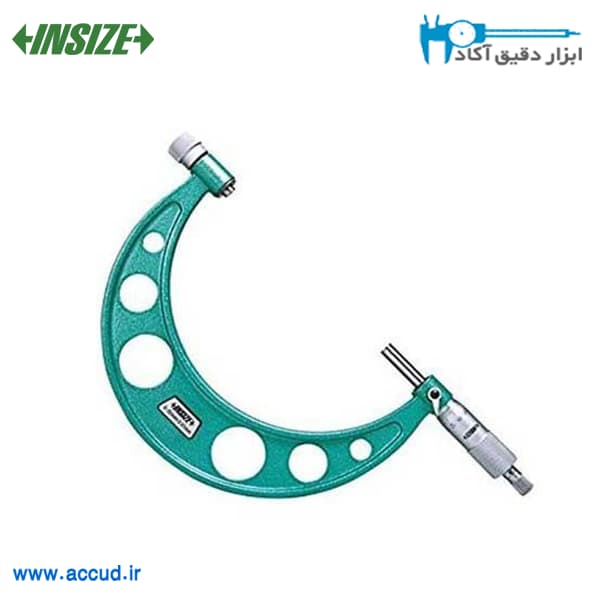 میکرومتر خارج سنج 300-200 میلی متر INSIZE (با گارانتی رسمی شرکت اینسایز) مدل 3206-301