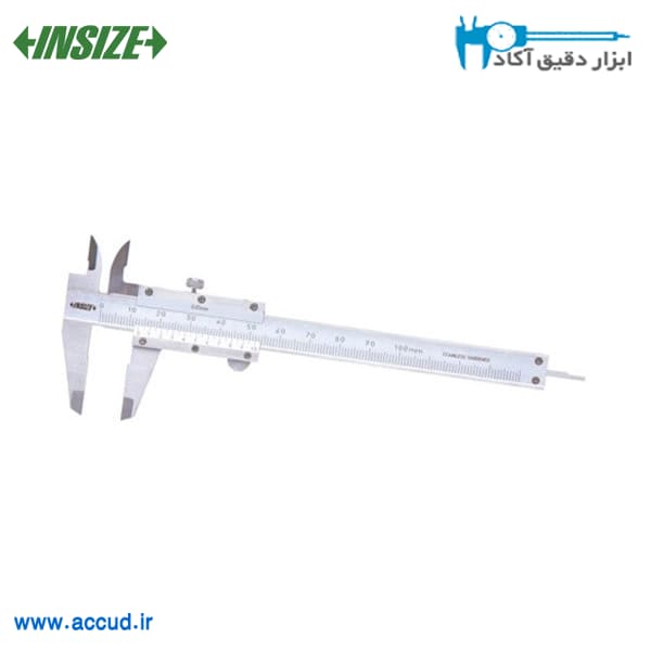 کولیس معمولی 7 سانتی متر INSIZE (با گارانتی رسمی شرکت اینسایز) مدل 1204-70