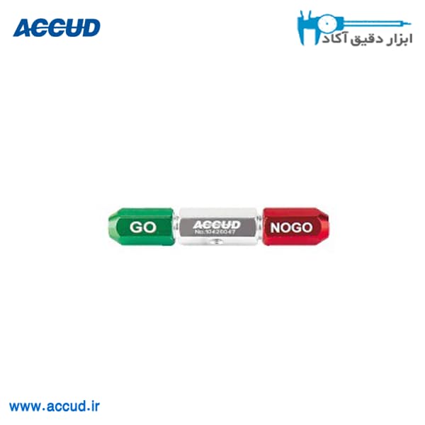 پین گیج تکی 2-1 میلی متر Accud (اکود با گارانتی شرکتی) مدل 521-002-11