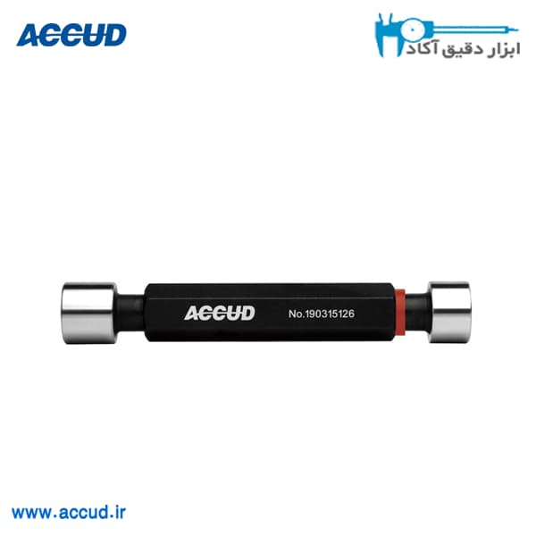 گیج توپی برو نرو تخت قطر 10 Accud (اکود با گارانتی شرکتی) مدل 541-010-17 — تصویر ۲