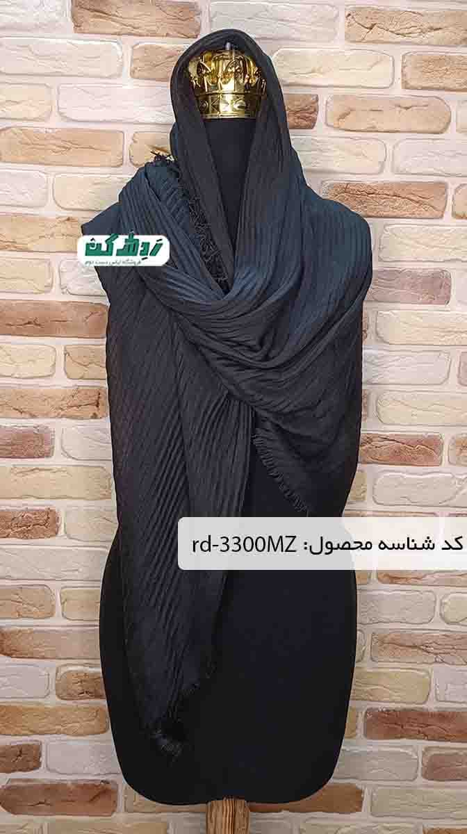 روسری نخی پلیسه زنانه دست دوم