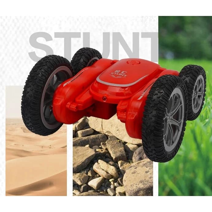 ماشین کنترلی اکروباتیک حرفه ایی موزيكال شارژی مدل Stunt King — تصویر ۴