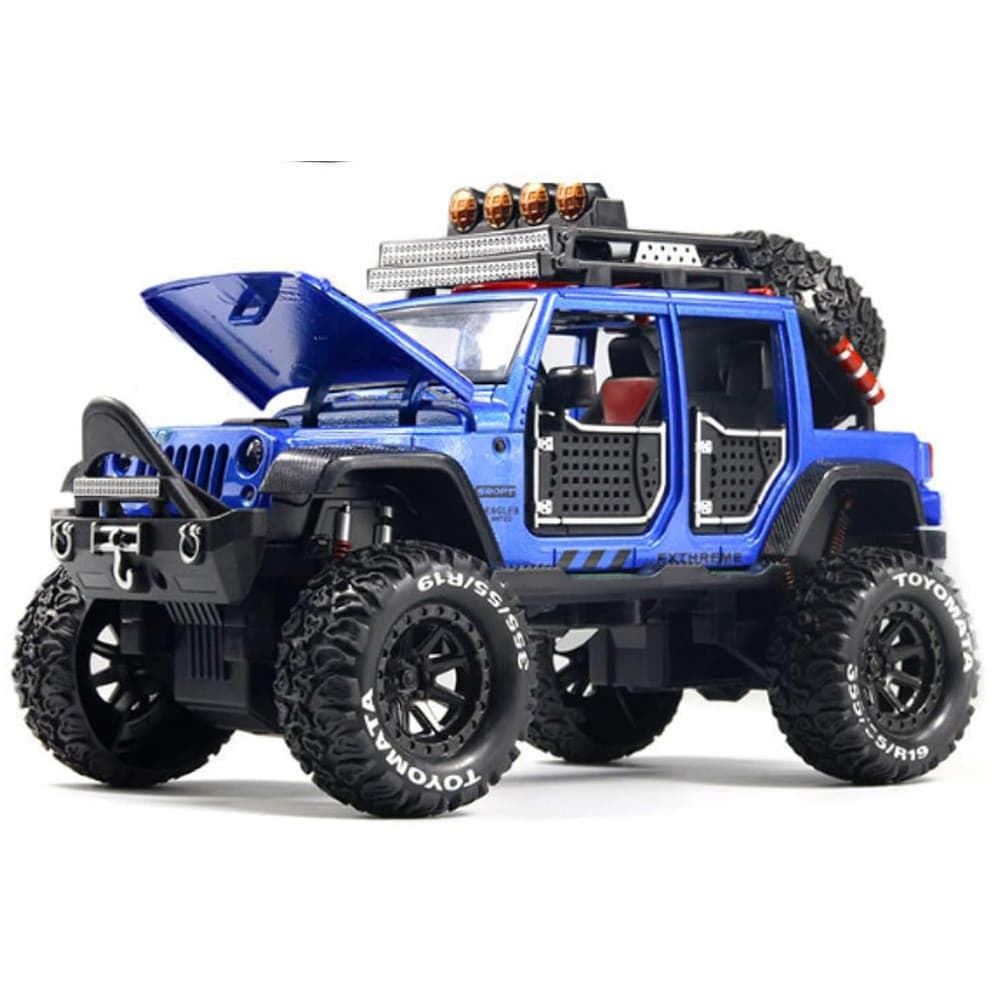 ماشين فلزی جیپ رانگلر مقياس 1.24 جیپ پایونیر 1941 Wrangler pioneer — تصویر ۲