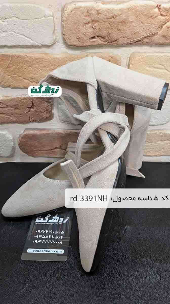 کفش مجلسی جیر زنانه دست دوم