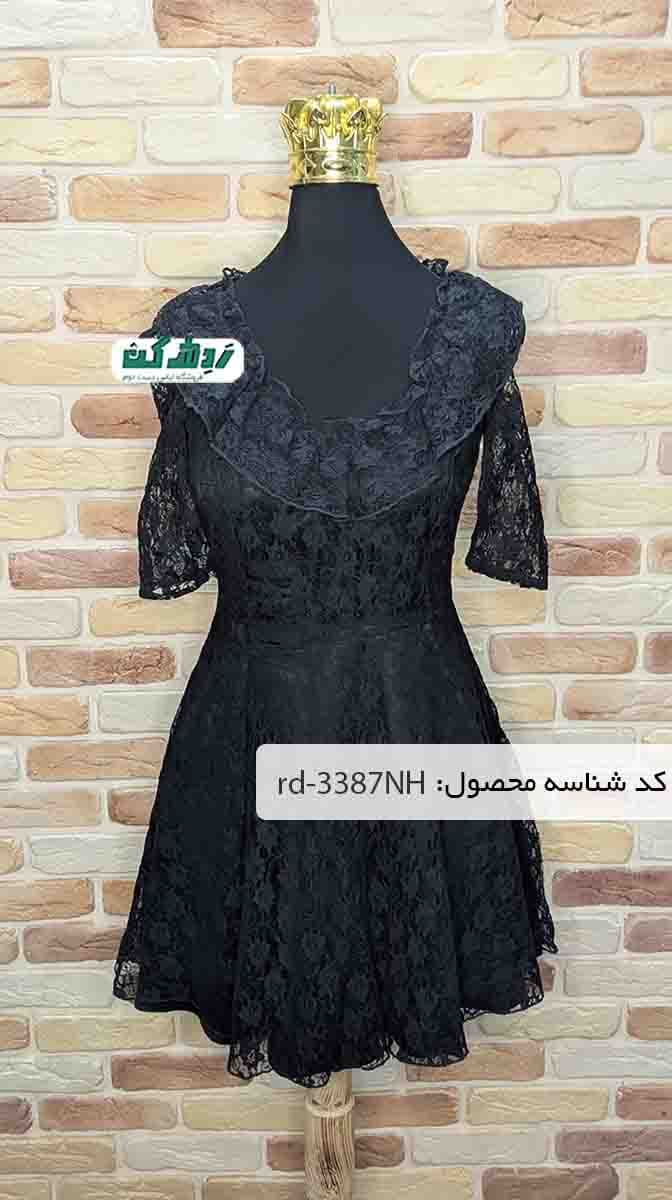 لباس مجلسی دانتل زنانه دست دوم