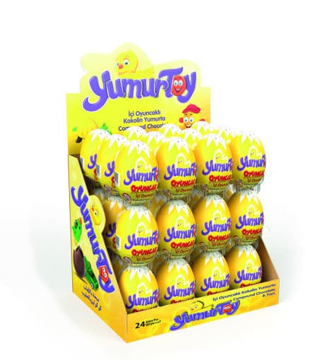 تخم مرغ شانسی یومورتوی بسته36تایی Yumurtoy