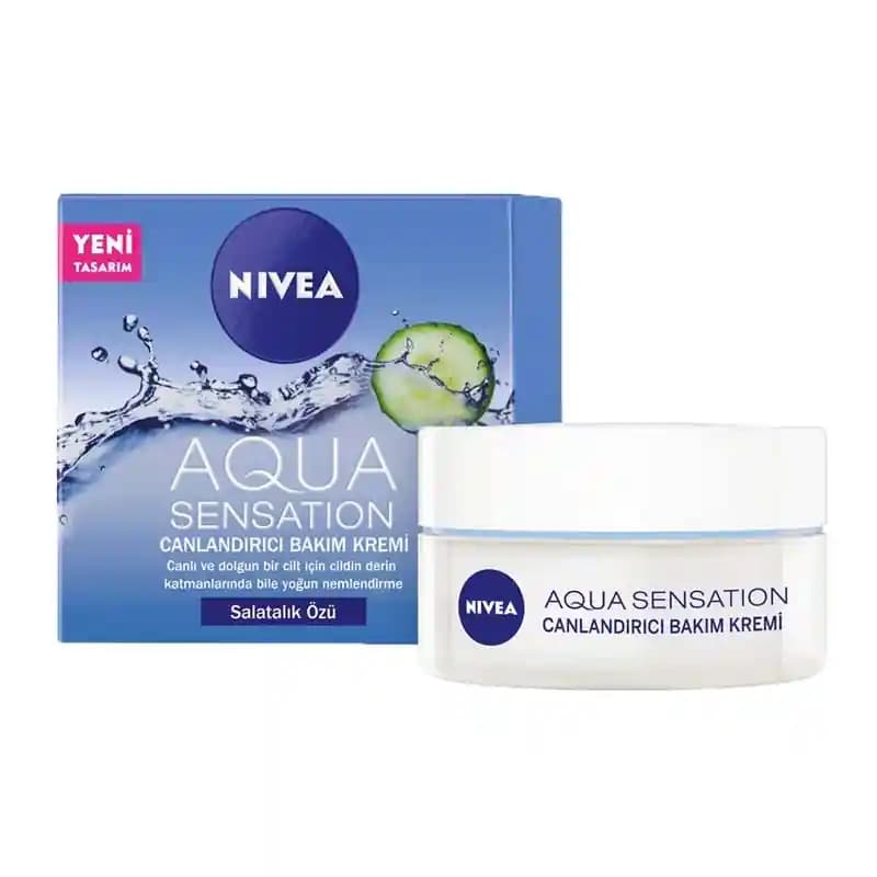 کرم آبرسان و مرطوب کننده نیوآ مدل AQUA SENSATION حجم 50 میل