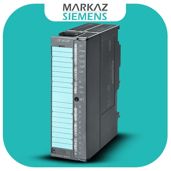 تجهیزات شبکه خانواده SIMATIC NET S7-300 زیمنس، کد فنی 6GK7343-2AH11-0XA0 — تصویر ۳