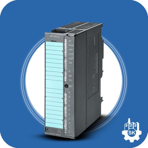 تجهیزات شبکه خانواده SIMATIC NET S7-300 زیمنس، کد فنی 6GK7343-2AH11-0XA0