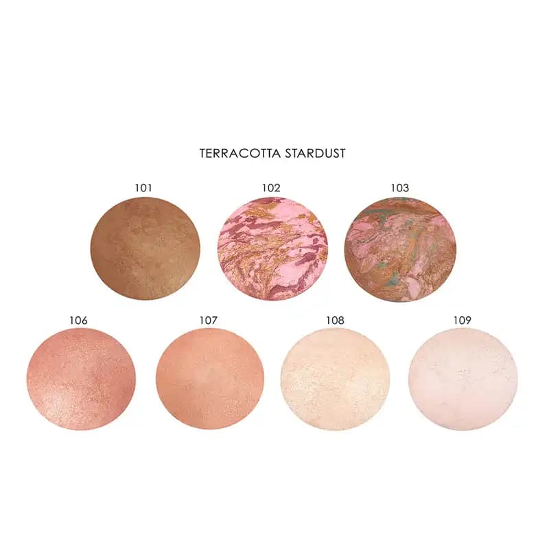 رژگونه گلدن رز مدل TERRACOTTA STARDUST — تصویر ۴