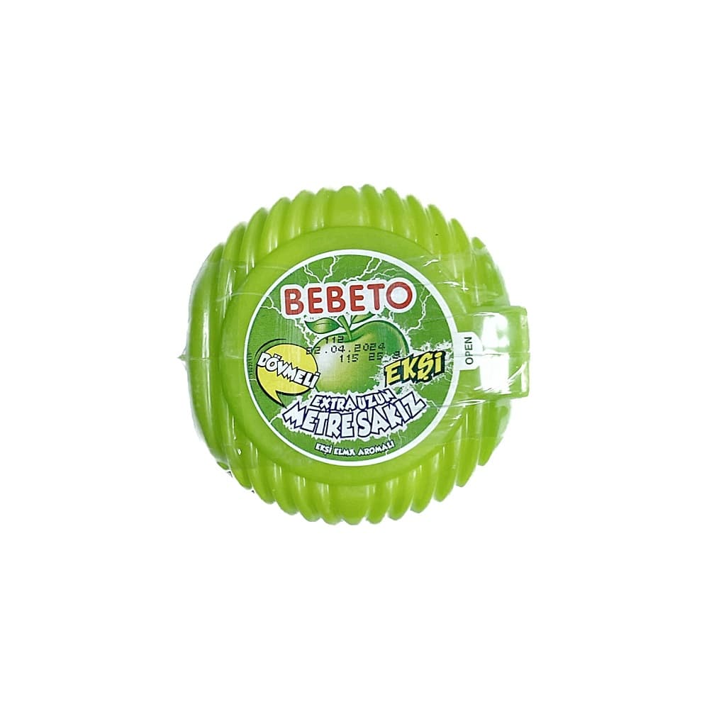 ادامس متری ببتو 30گرمی طعم سیب ترش bebeto