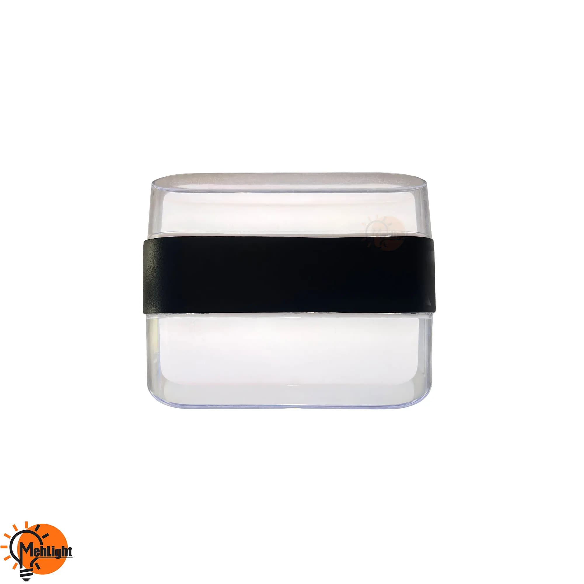 چراغ دکوراتیو بیضی دو گلس 12 وات — تصویر ۲