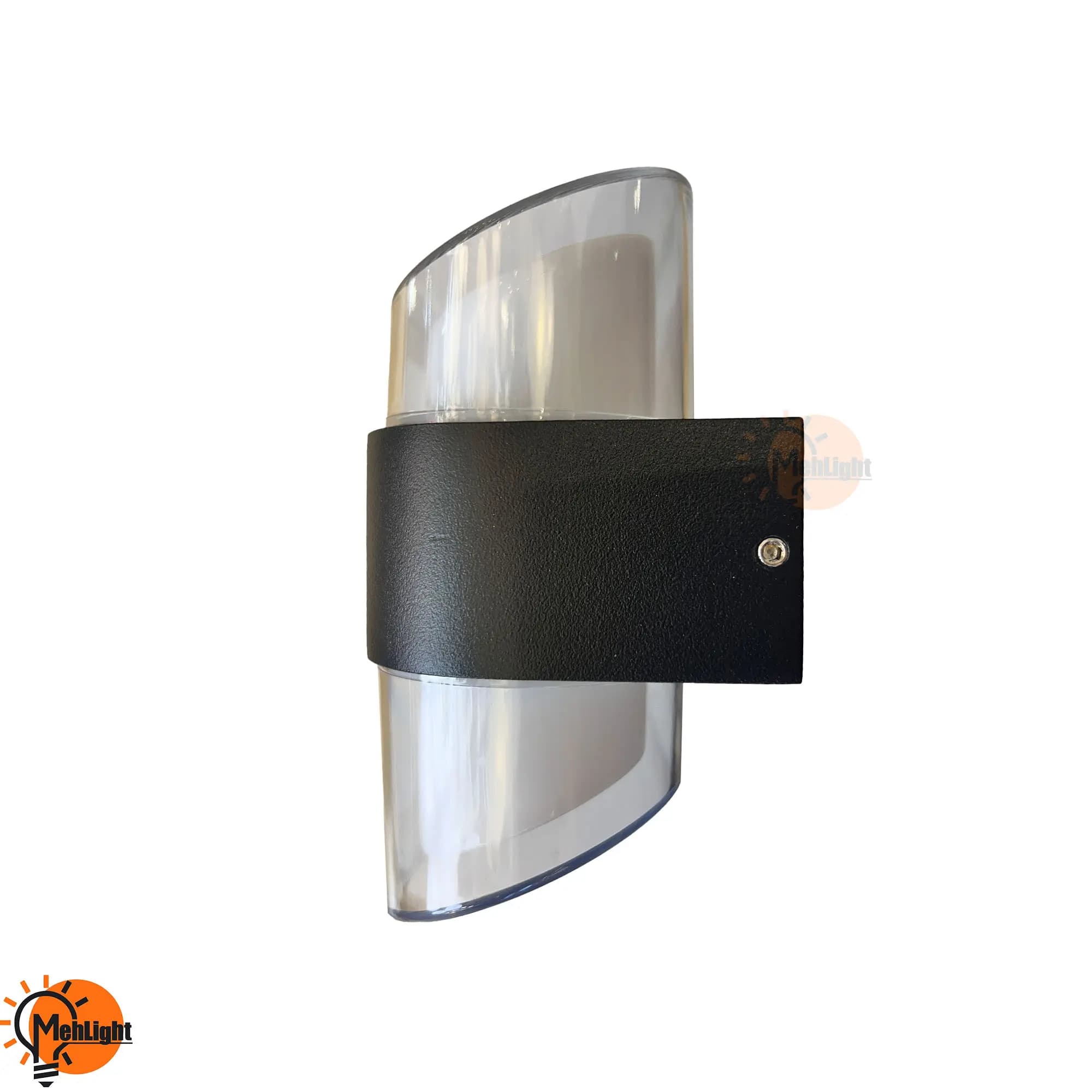 چراغ دکوراتیو بیضی دو گلس 12 وات — تصویر ۴