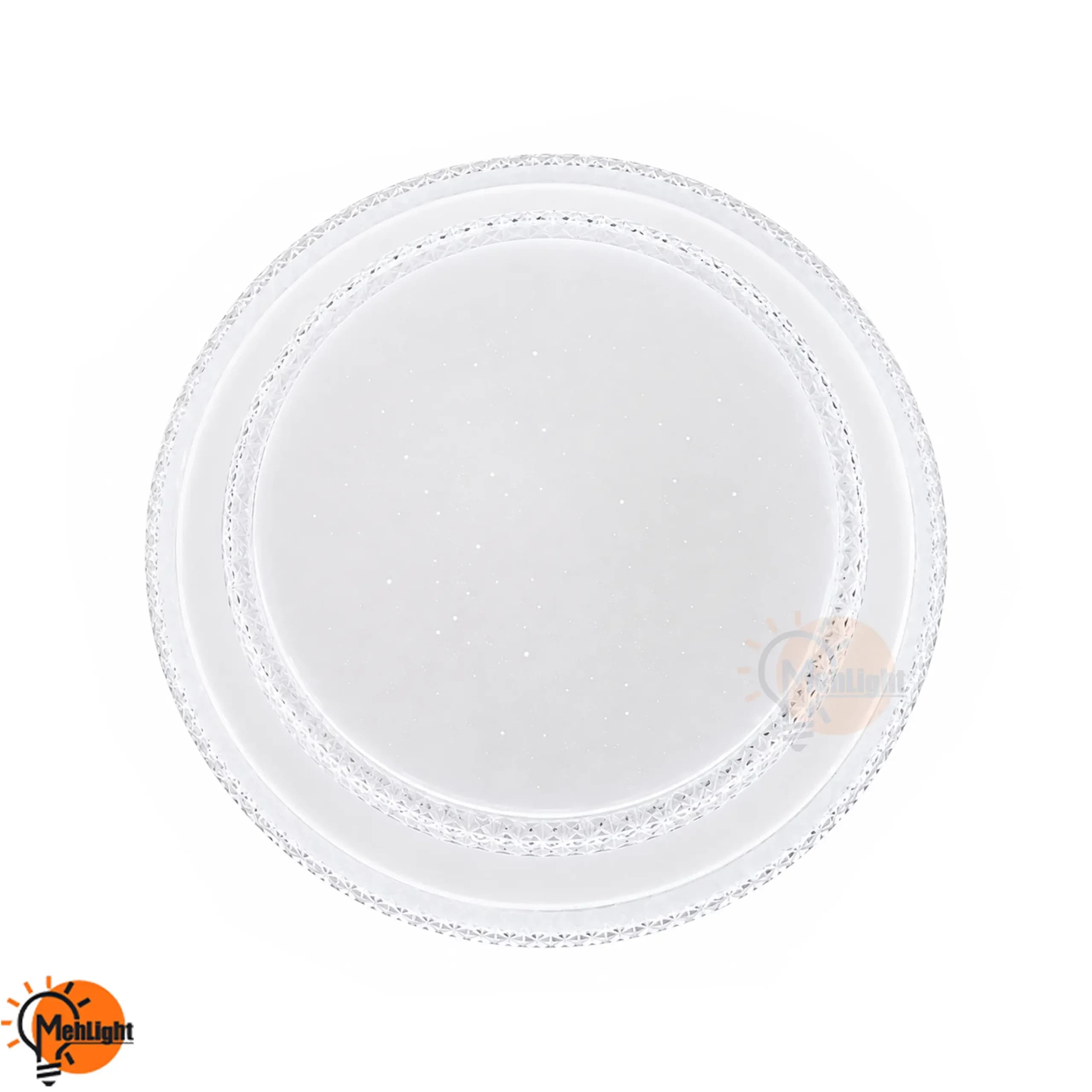 چراغ سقفی دو طبقه کریستالی 120 وات