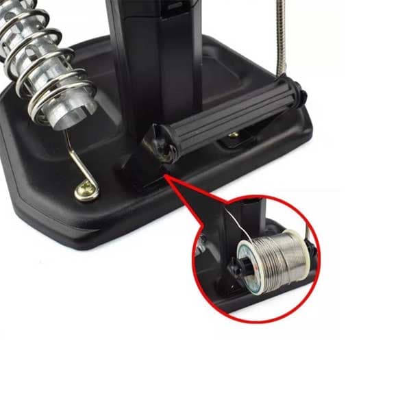 گیره مونتاژ ذره بین دار به همراه پایه هویه TE-802 — تصویر ۳