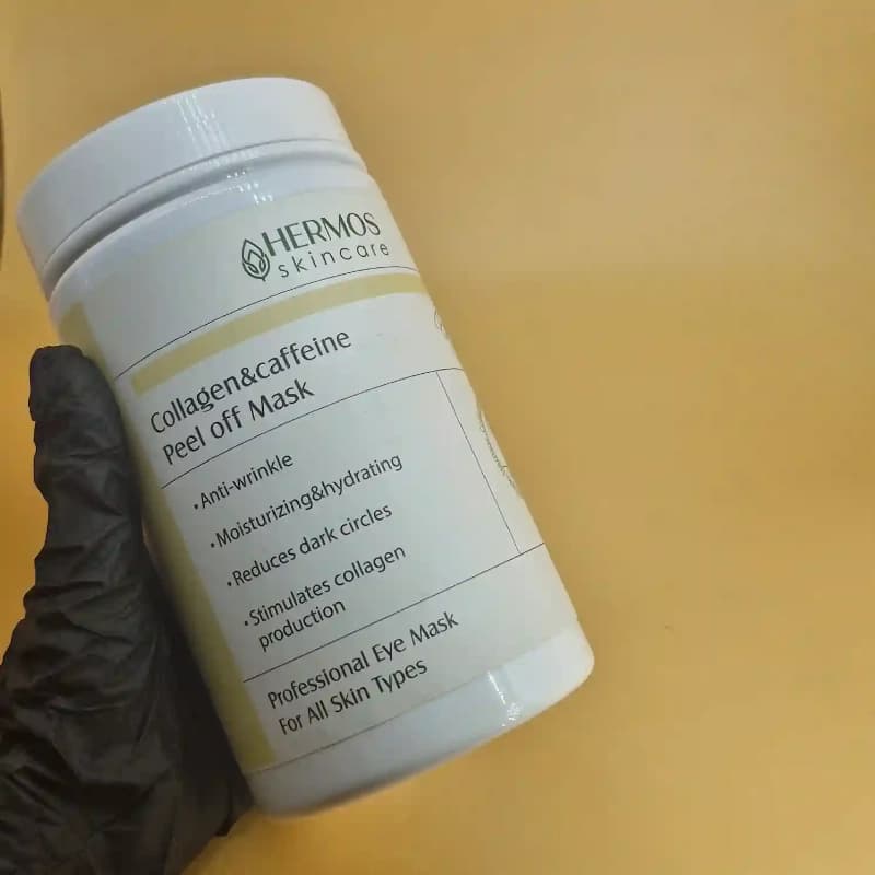 ماسک پیلاف کلاژن و کافئین دورچشم هرموس|300g — تصویر ۳