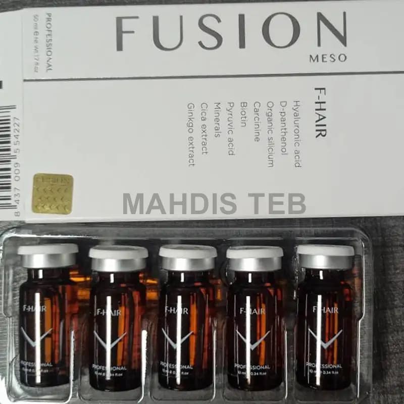 کوکتل مزوتراپی رشد و تقویت مو فیوژن F-HAIR