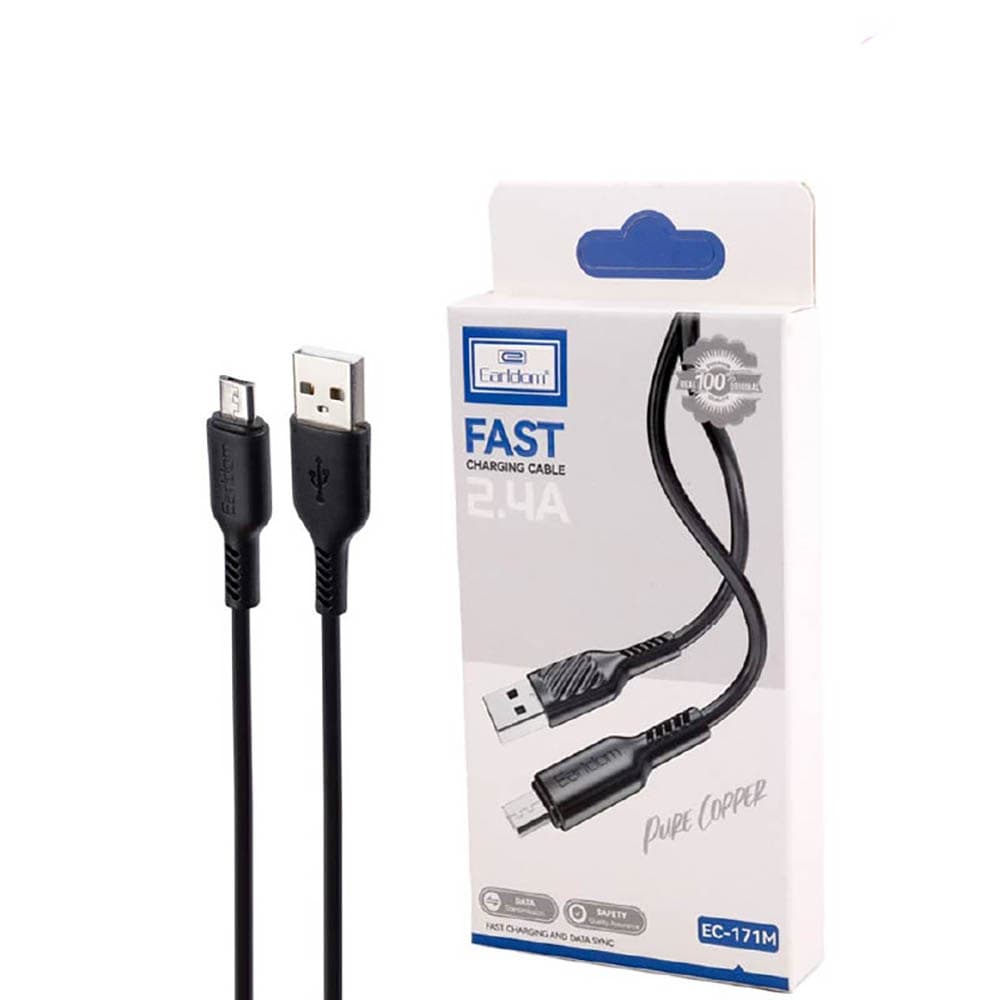 کابل فست شارژ میکرو ارلدام مدل Earldom EC-171M Micro