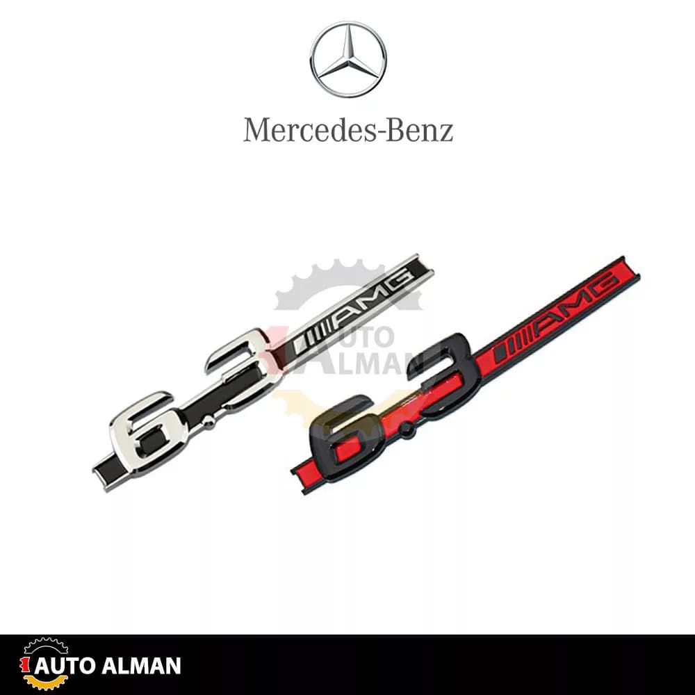 آرم بغل گلگیر AMG 63 مرسدس بنز
