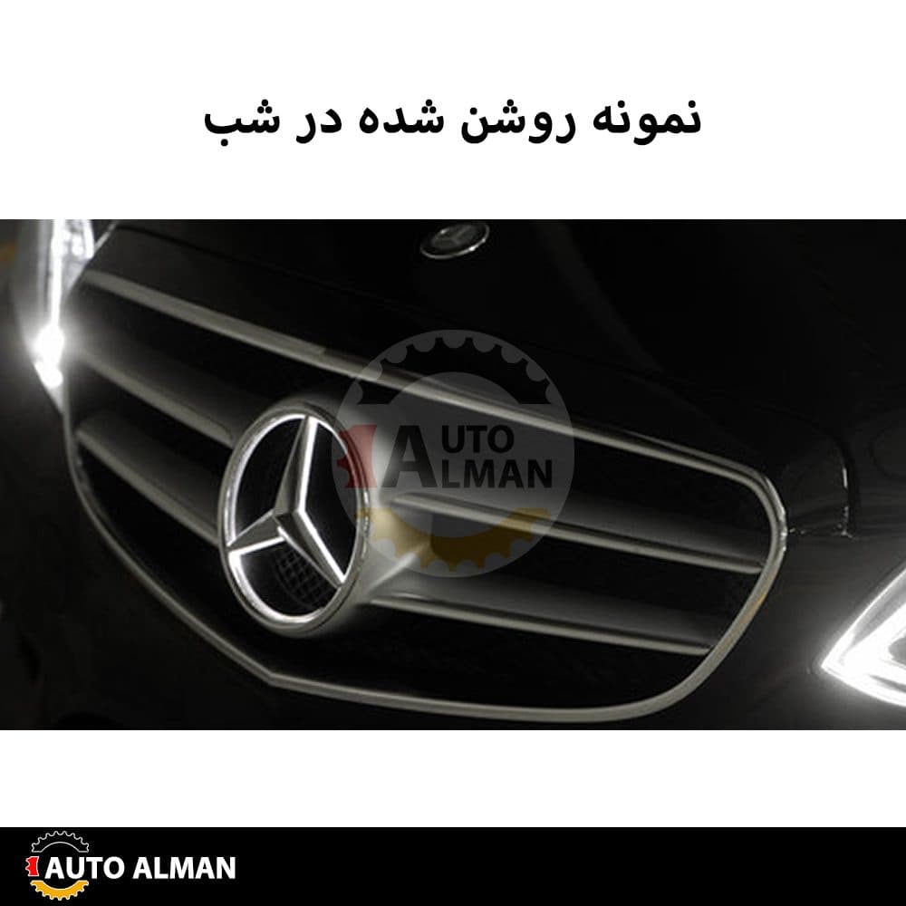 ستاره جراغ دار جلو پنجره مرسدس بنز — تصویر ۶