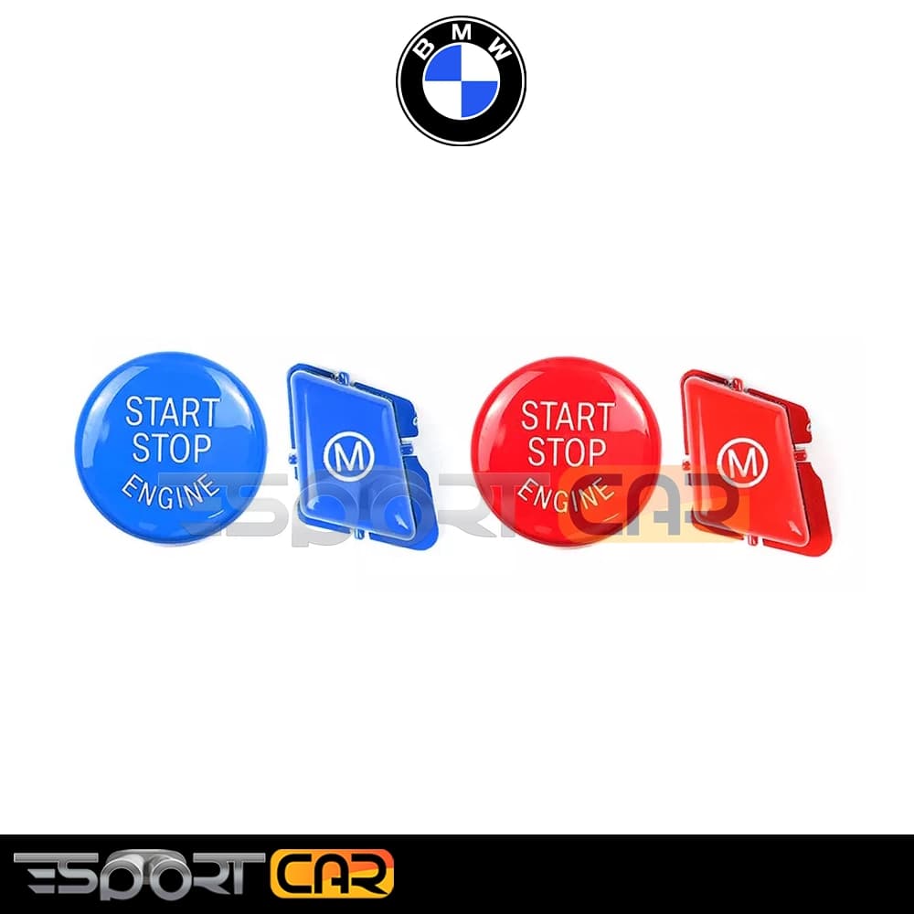 ست دکمه استارت و دکمه فرمان سری BMW E