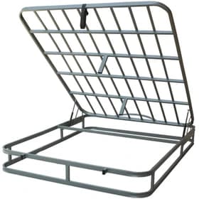 کلاف تخت خواب دو نفره سایز 154×196 سانتی متر کاتن مدل 103463