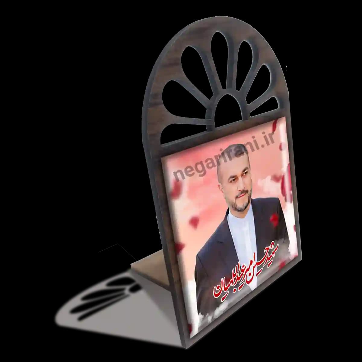 تندیس کاشی پنجره ای شهید حسین امیرعبداللهیان مدل 2Z79 — تصویر ۴