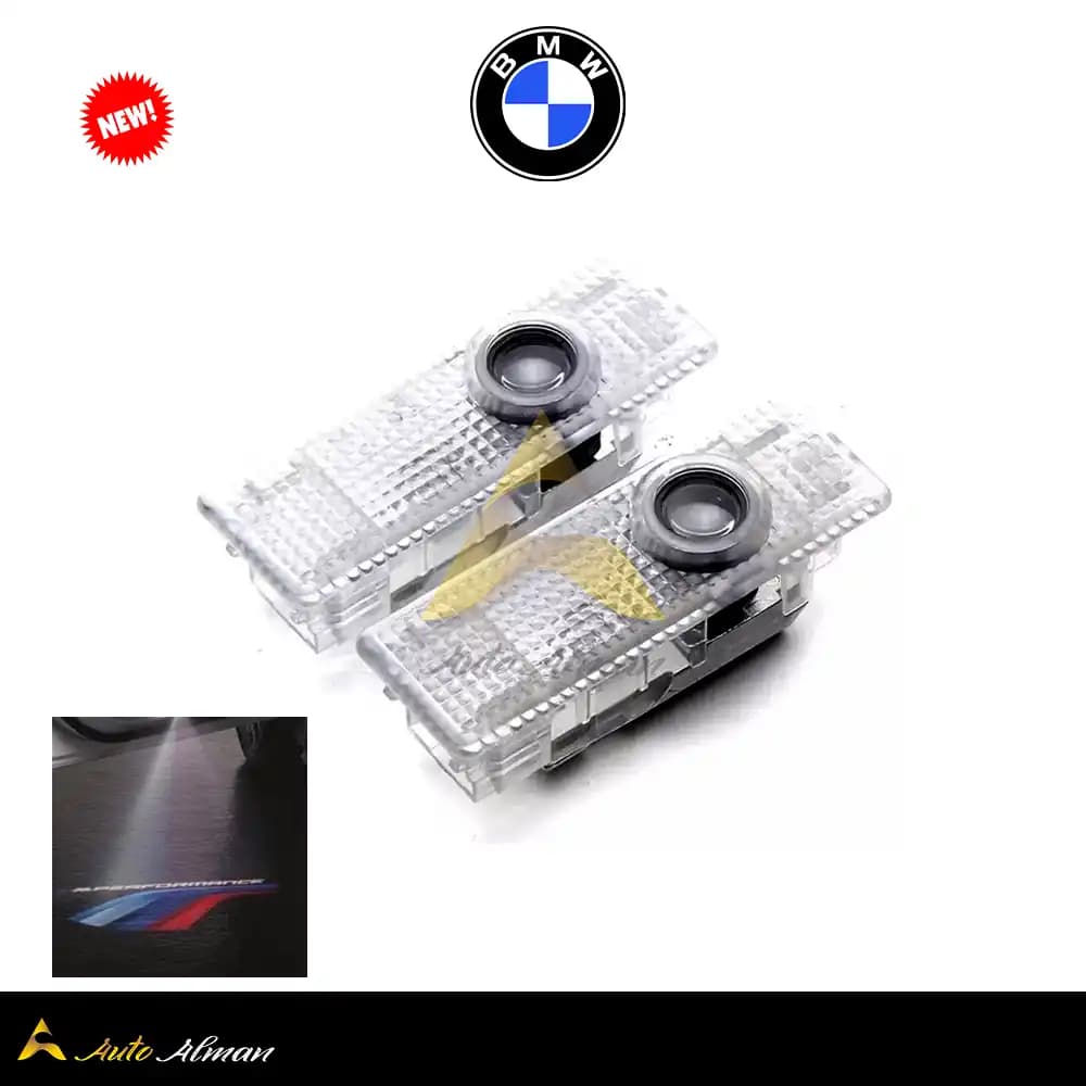لوگوی زیر درب BMW طرح M performance
