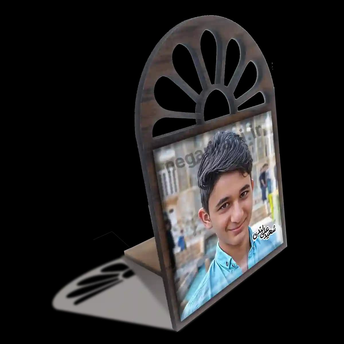 تندیس کاشی پنجره ای شهید علی لندی مدل 2Z74 — تصویر ۴