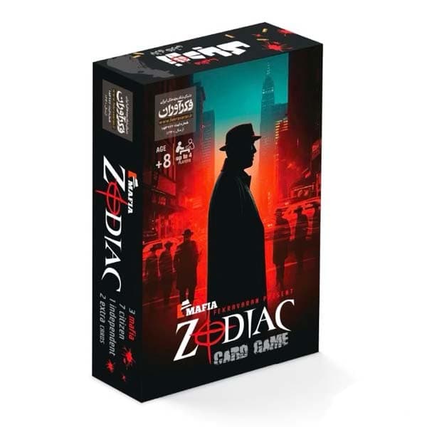 بازی کارتی مافیا زودیاک فکرآوران (ZODIAC)
