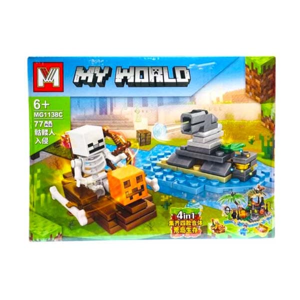 لگو مدل ماینکرافت 77 قطعه MG1138C