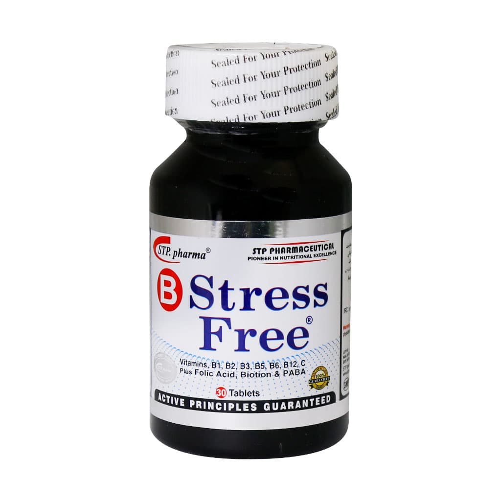 قرص بی استرس فری اس تی پی فارما 30 عدد — تصویر ۲