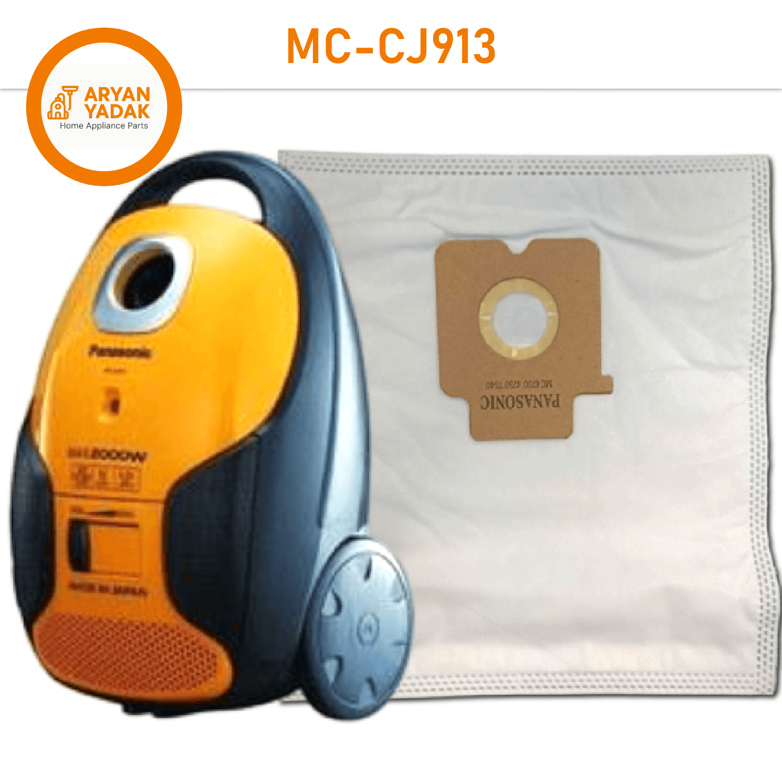 پاکت جاروبرقی پاناسونیک Panasonic مدل MC-CJ913