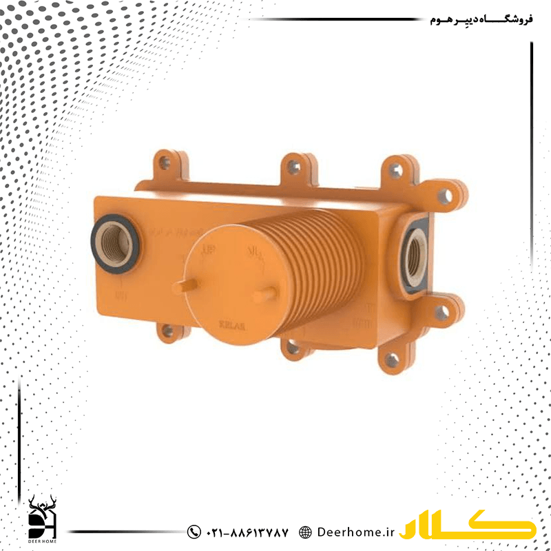 مرکزی شیر توکار لاکچری (روشویی و توالت)