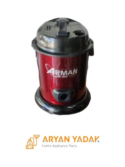 بدنه جاروبرقی سطلی فلزی آرمان