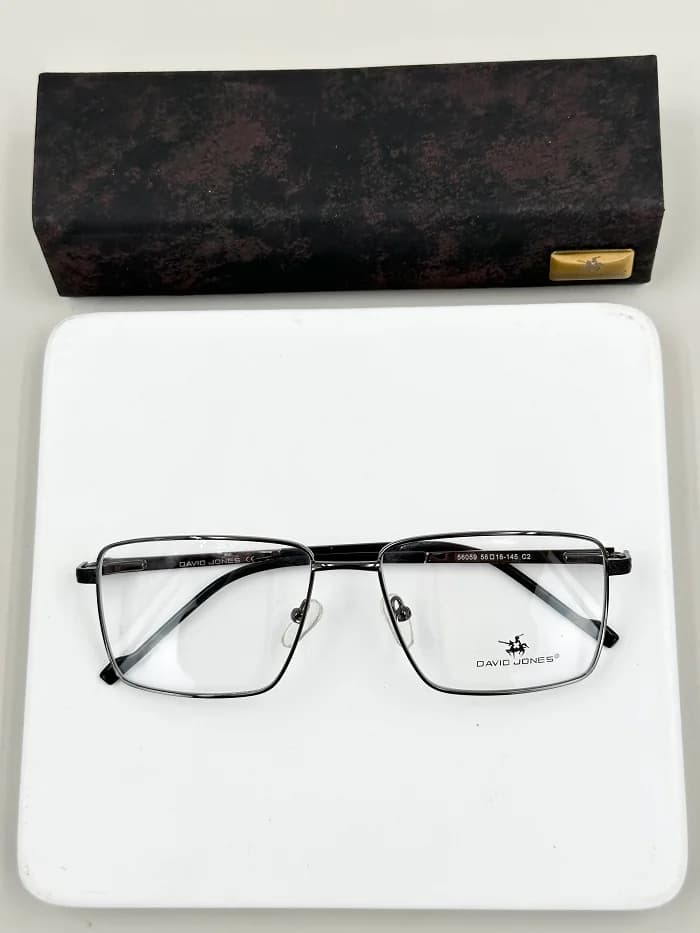 عینک طبی مردانه دیوید جونز کد 56059 — تصویر ۵