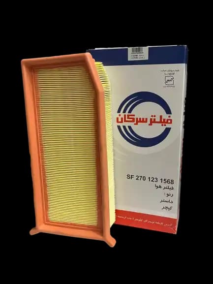 فیلتر هوا رنو داستر و کپچر سرکان کد 1568