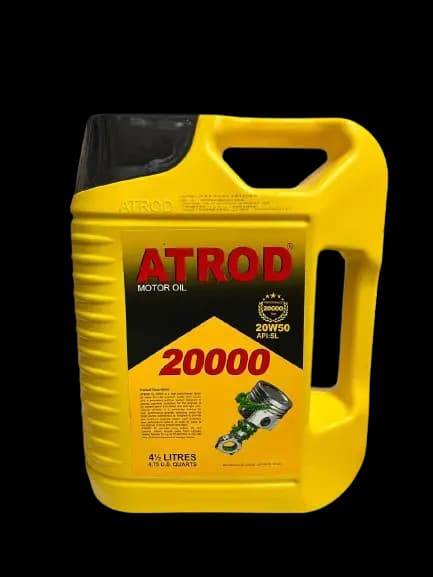 روغن موتور 20w50 SL مدل 20000 آترود حجم 4.5 لیتر — تصویر ۲