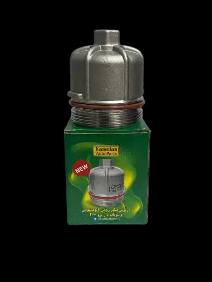درپوش فیلتر روغن آلومینیوم و سوپاپ دار مناسب TU5 و TU3 کاملان