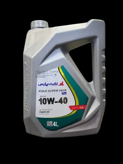 روغن موتور پارس سوپر پایا پلاس 10w40 SL حجم 4 لیتر