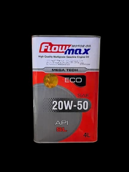 روغن موتور فلومکس اکو مگاتک eco Mega tech 20w50 SL حجم 4 لیتر — تصویر ۲