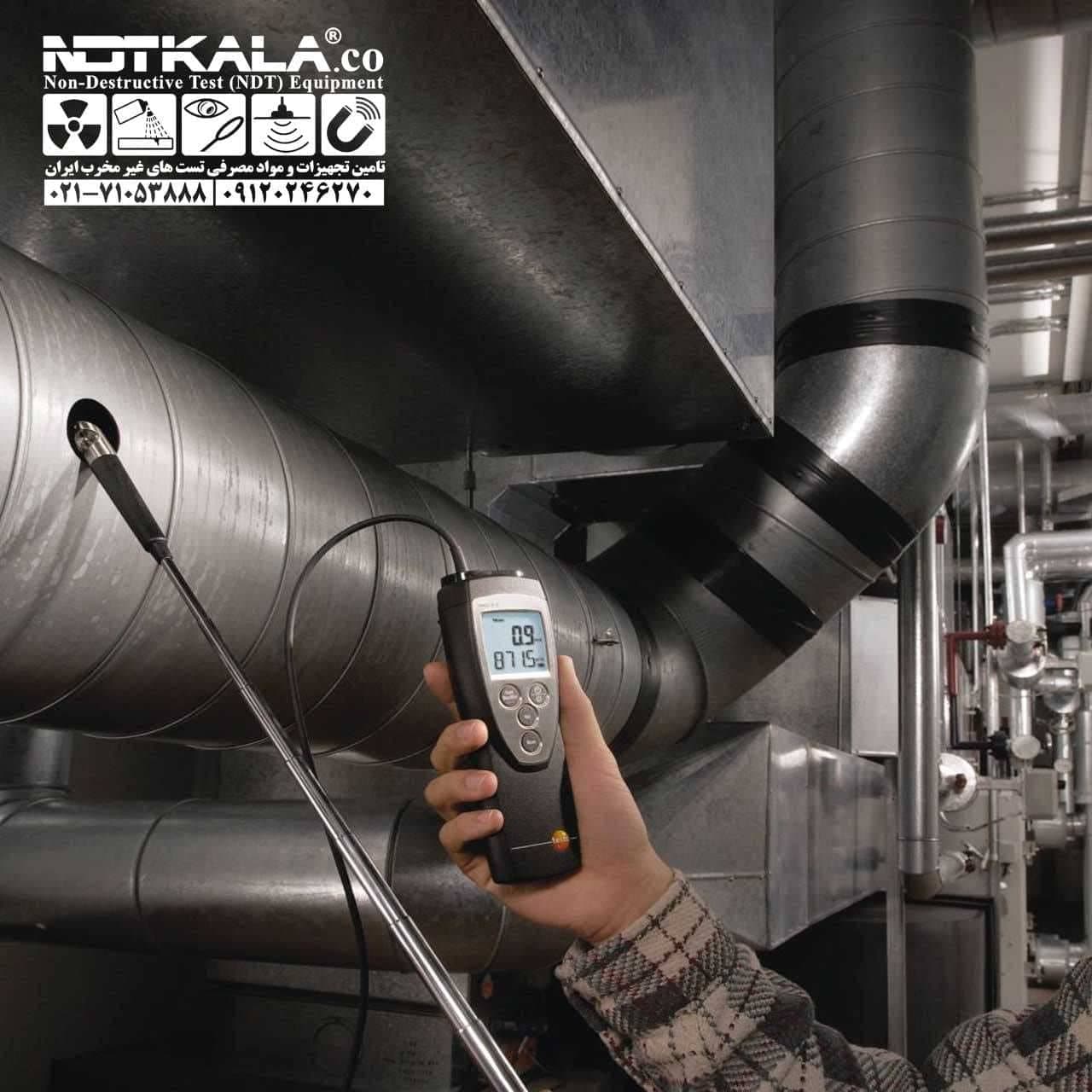 سرعت سنج باد هات وایر تستو TESTO 416 — تصویر ۳